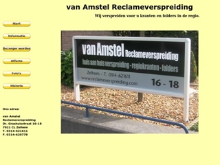 AMSTEL RECLAMEVERSPREIDING ZELHEM