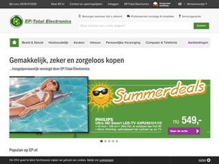 TOTAL ELECTRONICS AUDIO HIFI & WITGOED
