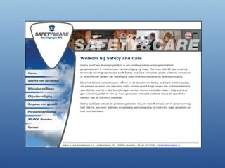 SAFETY AND CARE BEVEILIGING BV