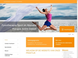 FYSIOTHERAPIE SPORT EN MANUELE THERAPIE ANDRE DEKKER