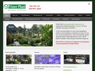VISSER PLANT BOOMKWEKERIJ/PLANTENCENTRUM