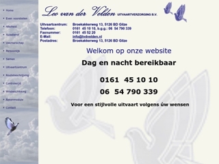 UITVAARTVERZORGING LEO VD VELDEN