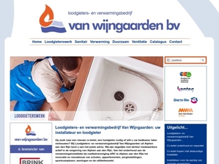 VAN WIJNGAARDEN BV LOODGIETERS- EN VERWARMINGSBEDRIJF