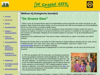 GROENE GEER BOERDERIJ DE