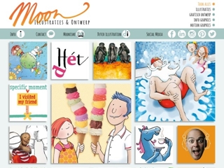 MOON ILLUSTRATIES & ONTWERP