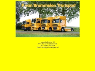 BRUMMELEN TRANSPORT P VAN