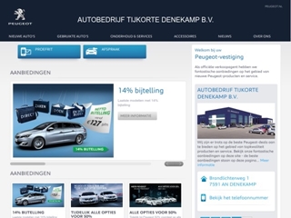 TIJKORTE DENEKAMP BV PEUGEOT DEALER