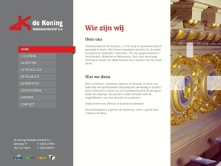 KONING STUKADOORSBEDRIJF BV DE