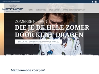 HOF MODE VOOR MANNEN HET