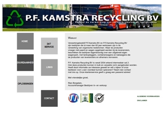KAMSTRA RECYCLING BV P F
