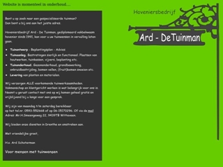 ARD - DE TUINMAN HOVENIERSBEDRIJF
