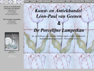 PORCELIJNE LAMPETKAN DE