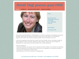 ANNET VEGT   GEWOON GOED HRM
