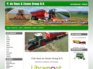 HEUS & ZN BV P DE