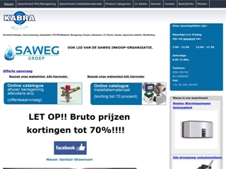 KABRA-BUIZEN KUNSTSTOFLEIDINGEN/PRODUKTEN