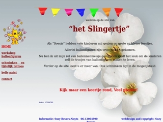 SLINGERTJE KINDERFEESTJES HET