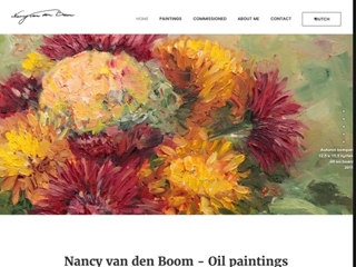 NANCY VAN DEN BOOM OIL PAINTINGS