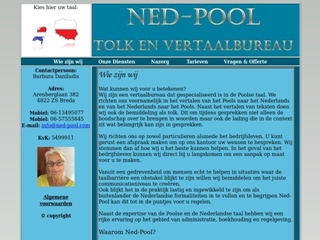 NED-POOL TOLK- EN VERTAALBUREAU POOLS-NEDERLANDS