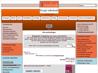 INSULINDE POSTZEGEL- EN MUNTHANDEL
