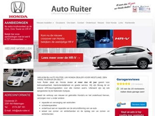 HONDA DEALER AUTO RUITER