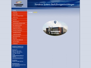 SANDERSE SYSTEMS BV BEDRIJFSWAGENINRICHTINGEN