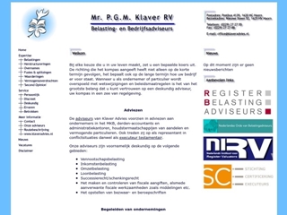 BELASTING- & BEDRIJFSADV MR P G M KLAVER RV