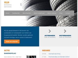 VLH BANDEN EN MOTOREN
