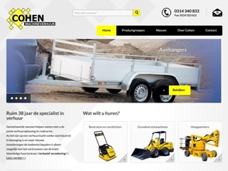 COHEN MACHINEVERHUUR