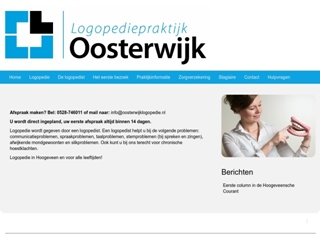 OOSTERWIJK LOGOPEDIEPRAKTIJK