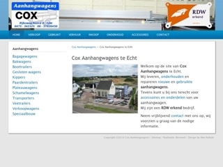 COX AANHANGWAGENS