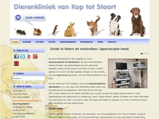 DIERENKLINIEK VAN KOP TOT STAART