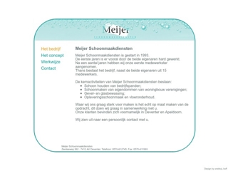 MEIJER SCHOONMAAKDIENSTEN