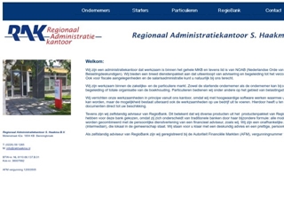 HAAKMA REGIONAAL ADMINISTRATIEKANTOOR