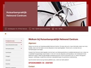HUISARTSENPRAKTIJK HELMOND CENTRUM