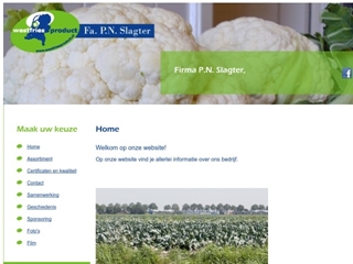 SLAGTER BLOEMKOOLTEELBEDRIJF FA P N