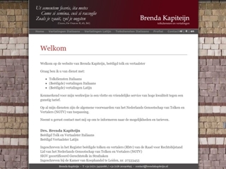 BRENDA KAPITEIJN TOLKDIENSTEN EN VERTALINGEN DRS