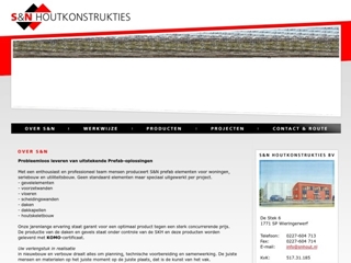 S & N HOUTKONSTRUKTIES BV