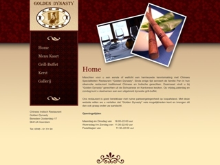 GOLDEN DYNASTY CHINEES-INDISCH RESTAURANT