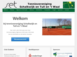 TENNISVERENIGING SET