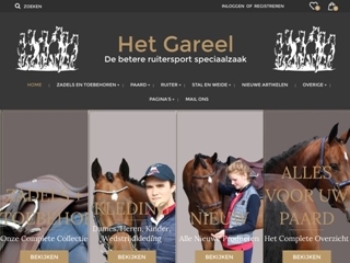 GAREEL RUITERSPORT-ARTIKELEN HET
