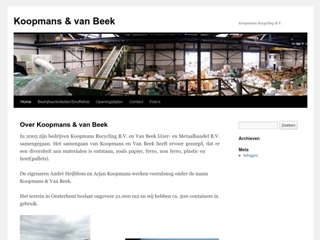 KOOPMANS RECYCLING BV