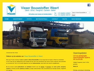VISSER BOUWSTOFFEN ZAND EN (SIER-) GRIND