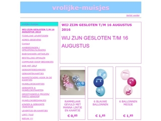VROLIJKE MUISJES