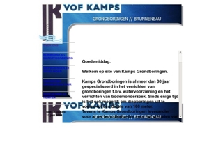KAMPS GRONDBORINGEN VOF