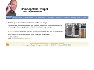 TANGEL HOMEOPATHIE NVKH-LID SINDS 1988