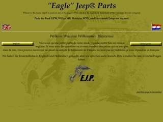 EAGLE JEEP PARTS MB GPW