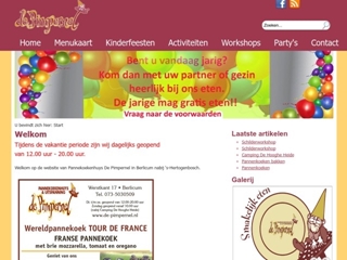 PIMPERNEL PANNENKOEKENHUIS EN UITSPANNING