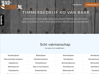 TIMMERBEDRIJF KO VAN BAAR