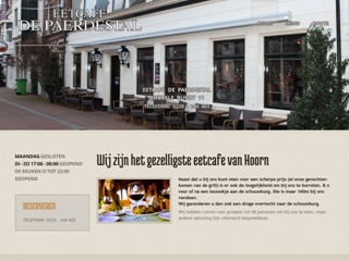 PAARDESTAL EETCAFE DE