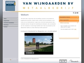 WIJNGAARDEN METAALBEDRIJF VAN